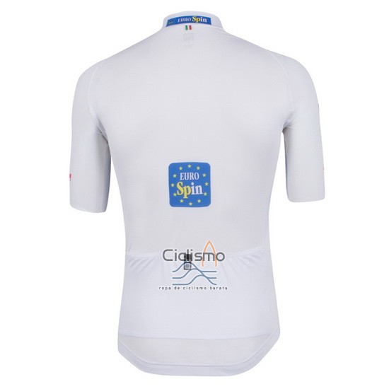 Giro d'Italia Ropa Ciclismo Culotte Corto 2016 Hombre Mangas Cortas Blanco